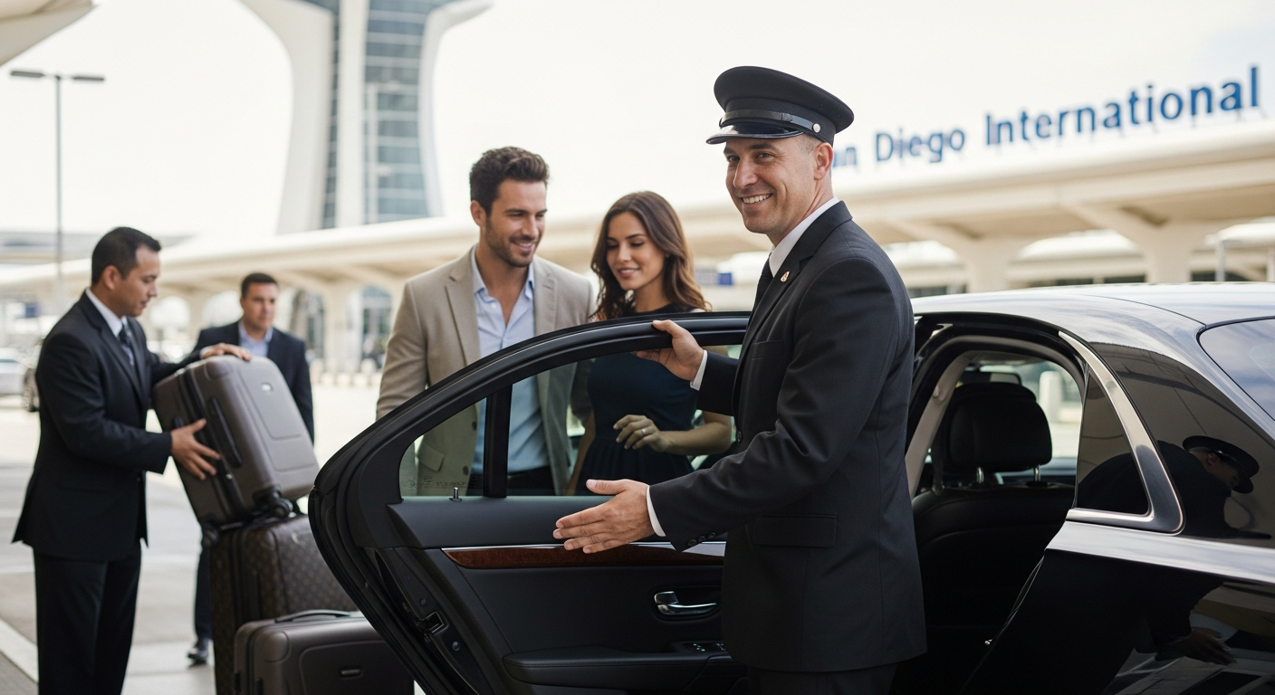 Effortless San Diego Airport Transfers: Experience Unmatched Comfort and Reliability with SD-LIMO Chauffeur Services